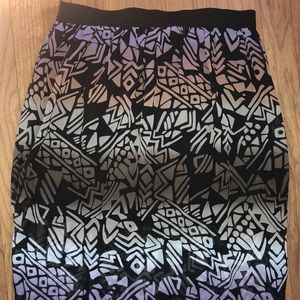 Forever 21 multicolored maxi skirt.